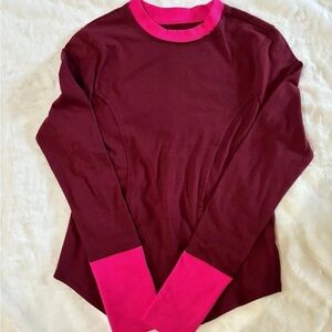 Maeve by Anthropologie long sleeve seamed tee